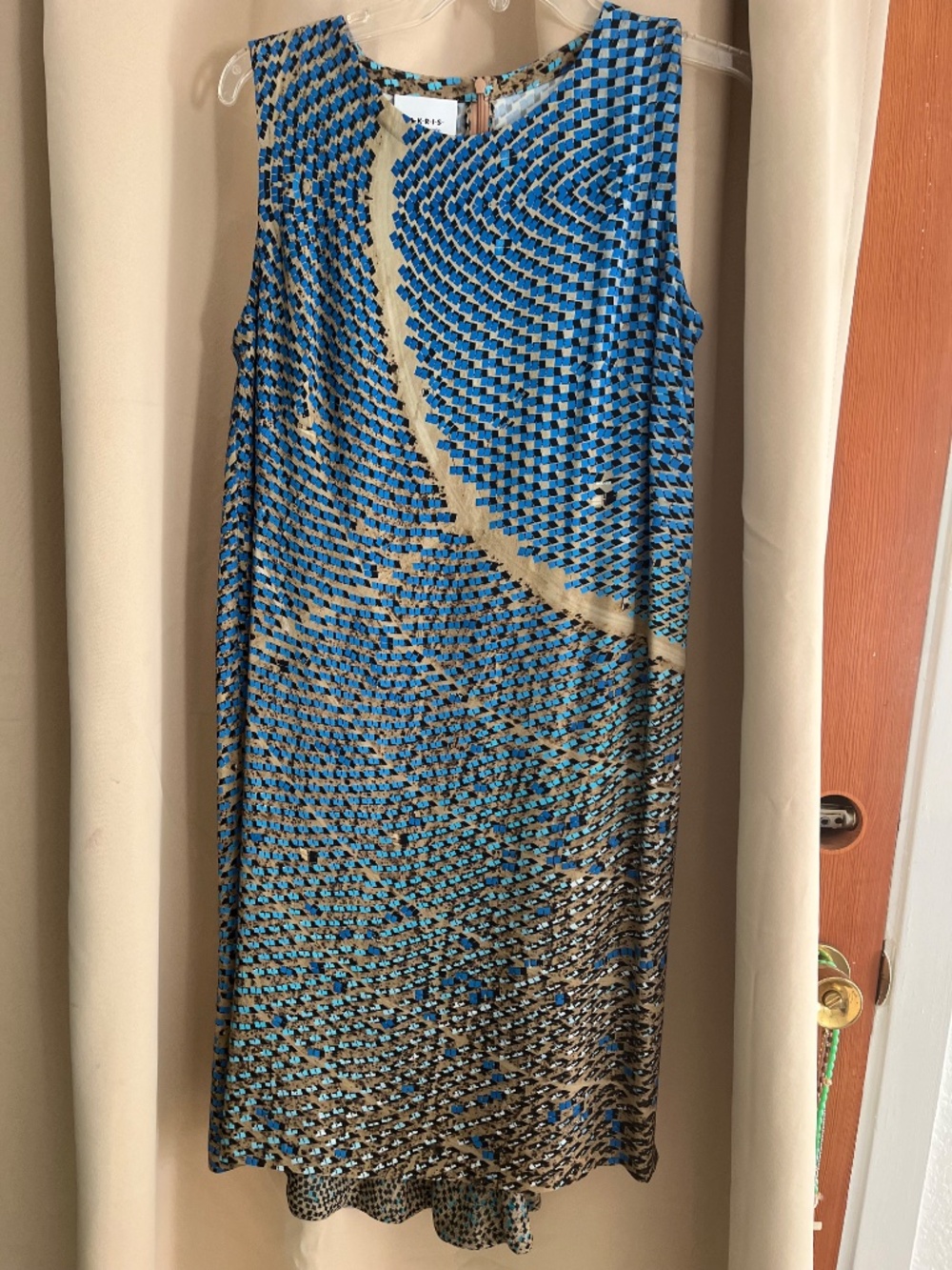 Akris Punto Solar Plants Shift Dress, Sixe 10